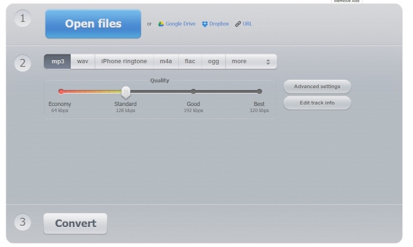 Audio Extractor Interface