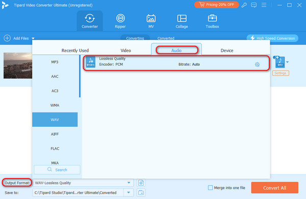 TVCU Output Format