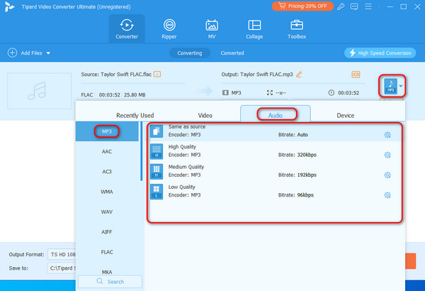 TVCU Output Format