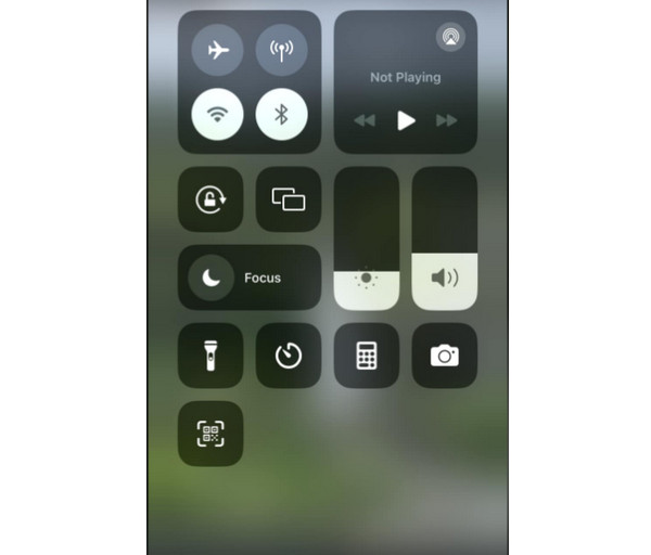 Adjust Volume Control Center