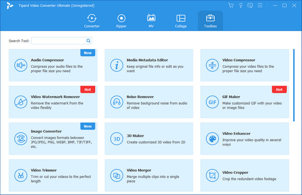 Tipard Interface