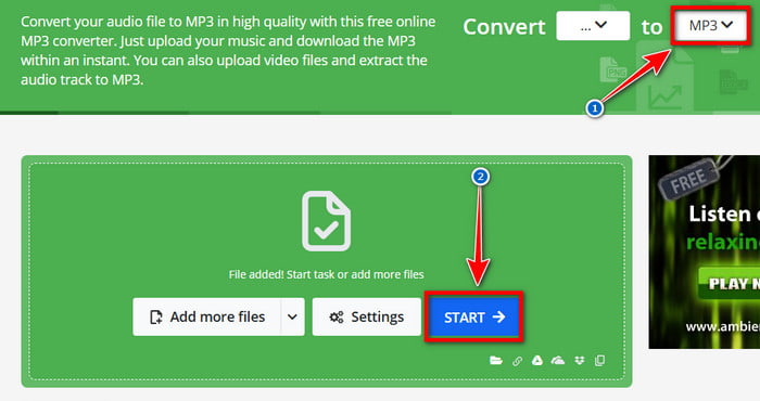 Onlineconvert MP3 Convert