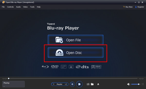 Open Blu-ray Disc