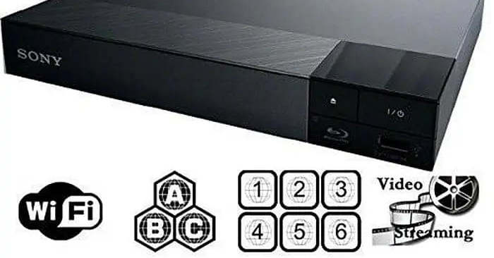 Region A B C Blu Ray  Player