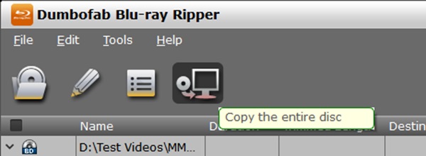 Copy Entire Disc