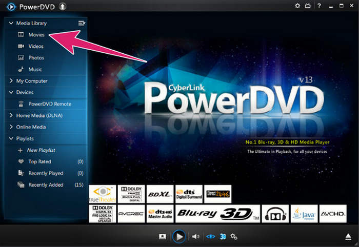 Play Bdmv Powerdvd