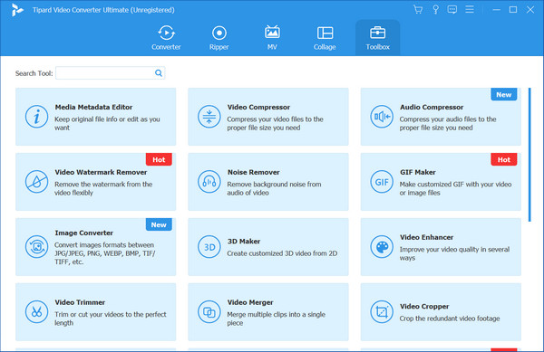 Toolbox Tipard Converter