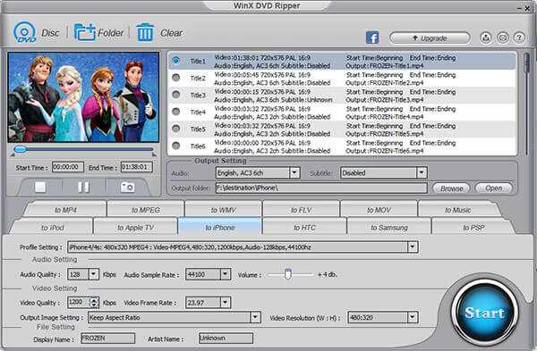 WinX DVD Ripper