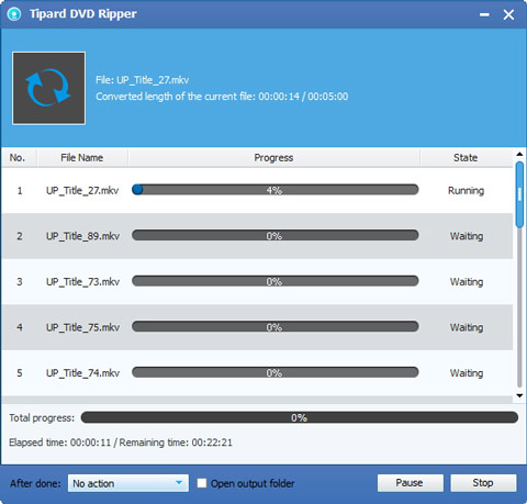 Converting dvd to mp3