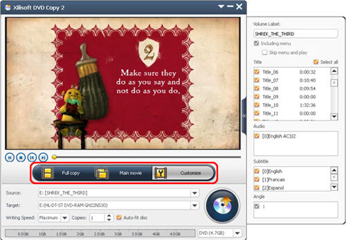 Xilisoft DVD Copy