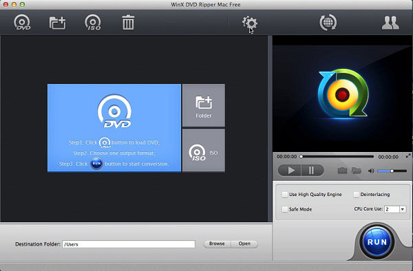 WinX DVD Ripper Mac