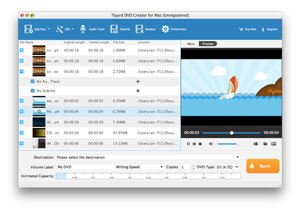 Tipard DVD Creator for Mac