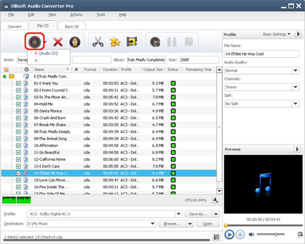 Xilisoft Audio Converter Pro