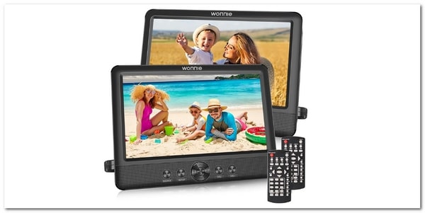 10 And A Half Dual Screen Wonnie Dvd Player