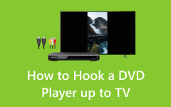 How to Hook a DVD player up to TV