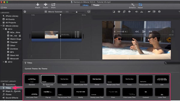 iMovie top video merger