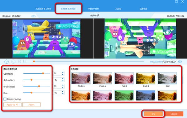 Effects And Filters Function