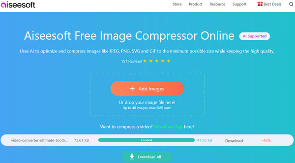 Aiseesoft Free Image Compressor