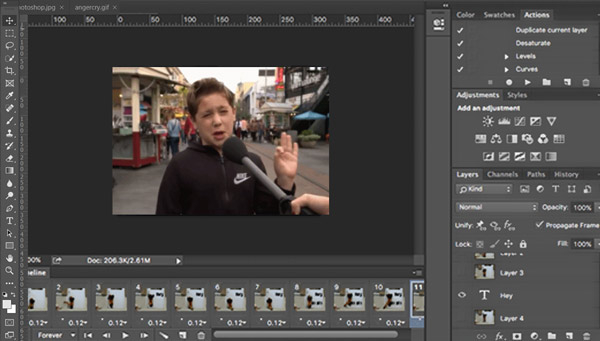 Edit a gif photoshop