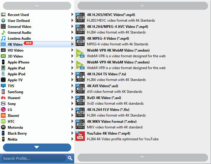 Adjust Output Settings