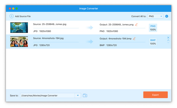 Convert Image Formats