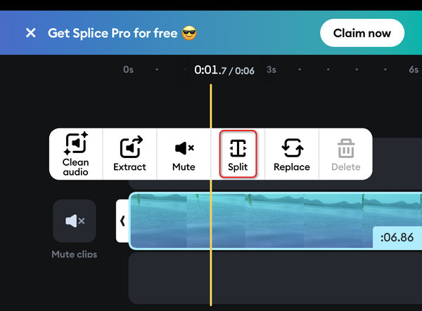 Split Video Splice