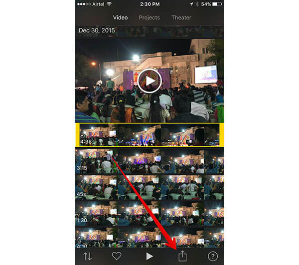 iMovie for iOS