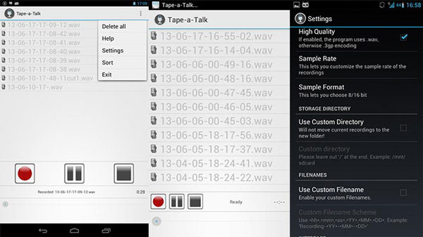 Tape-a-talk Sound Recorder