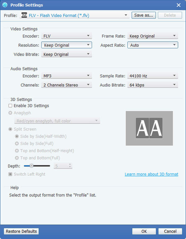 MOD to FLV Converter, MOD Converter