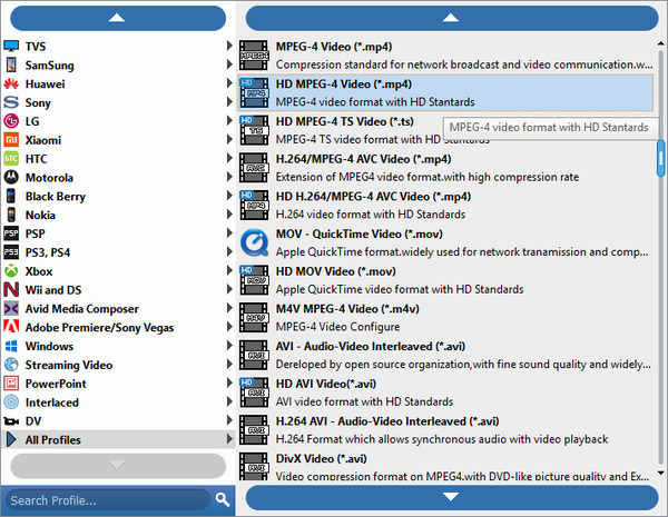 Convert MOD to MPEG