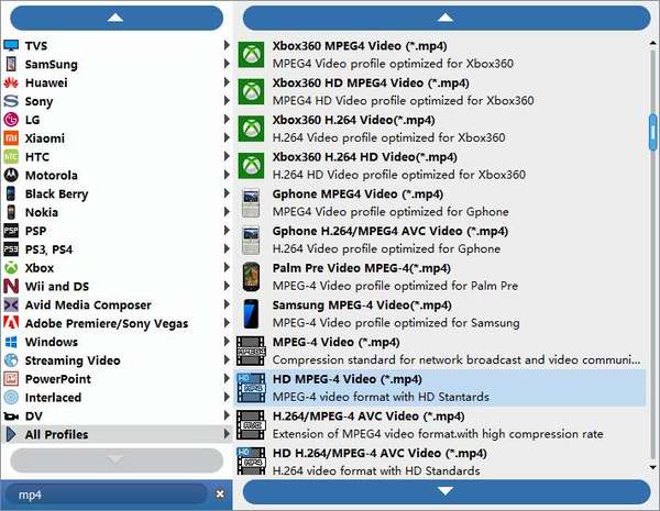 Choose mov output file