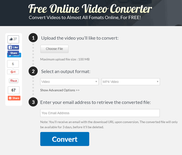 Free Online Video Converter