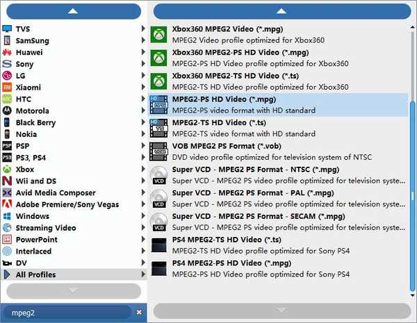 Adjust Output Settings