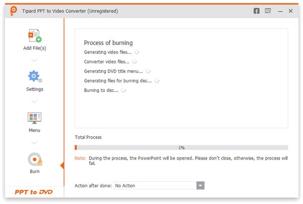 Convert Point to DVD