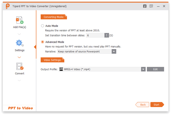 Output Profile