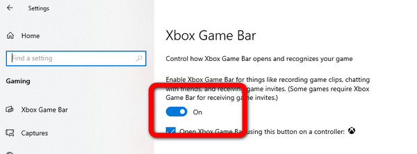 Enable Game Bar