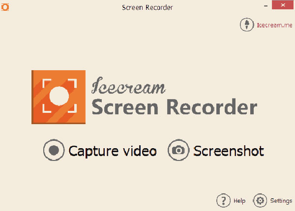 Icecream Screen Recorder