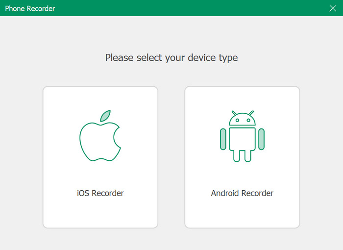 Select Device Type