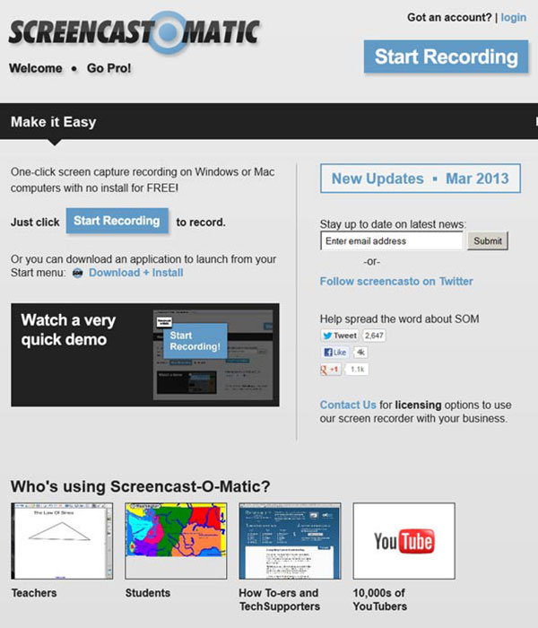 Screencast-O-Matic