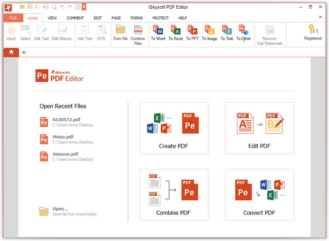 iSkysoft PDF Editor