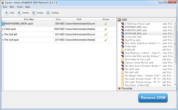 Epubor Epub Drm Removal