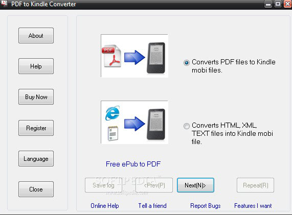 PDF to Kindle Converter