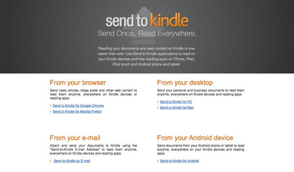 Send to Kindle