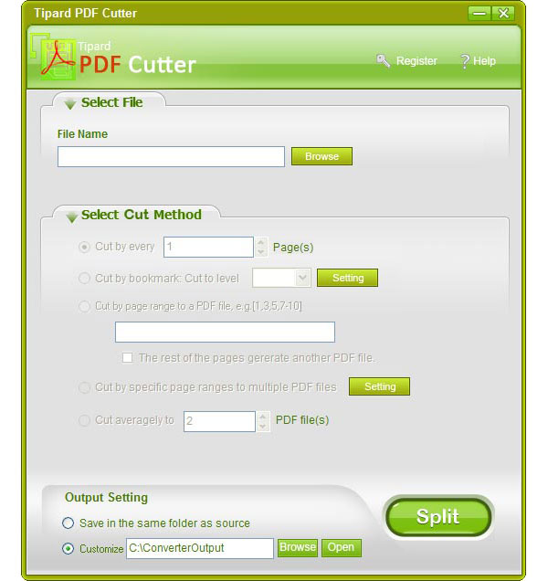 PDF Cutter