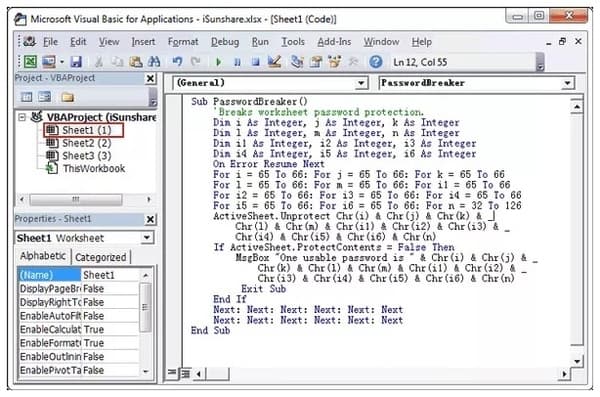 VBA Code