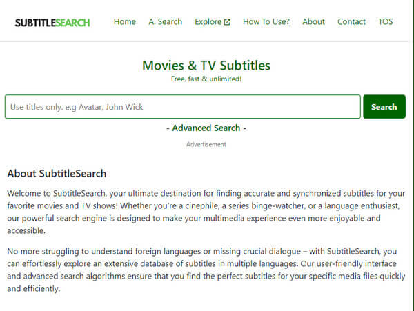 Subtitlesearch