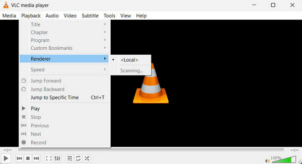 VLC Chromecast PC Renderer