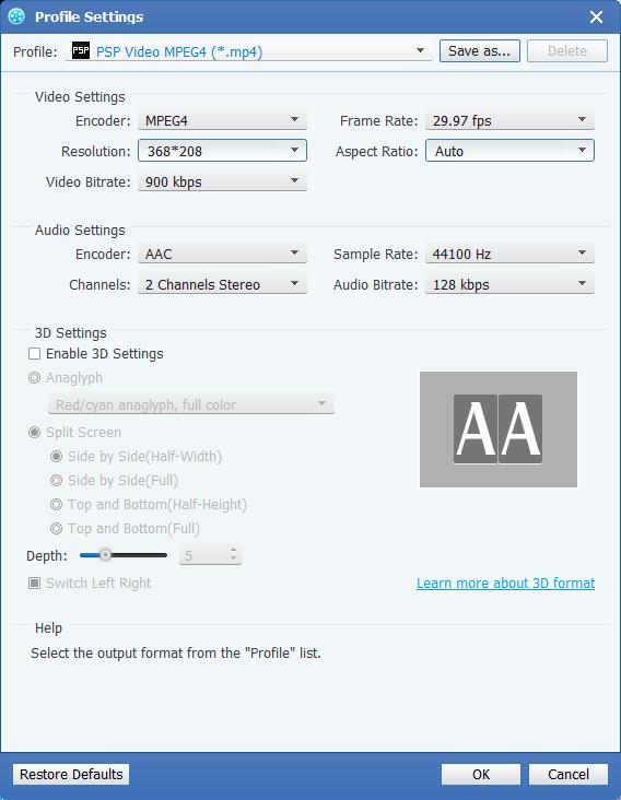 TS to PSP Converter, TS Converter