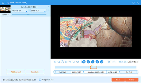 Cut Webm file