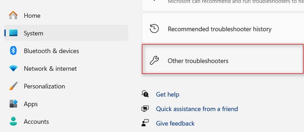Other Troubleshooter